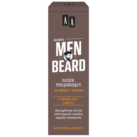 AA Men Beard, turbo-concentré pour la pousse de la barbe et de la moustache, 30 ml