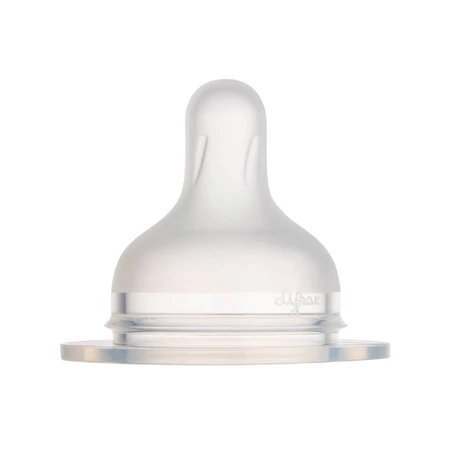 Canpol Babies, tétine en silicone pour biberon S-Shape S, mini, 59/891, dès la naissance, 2 pièces