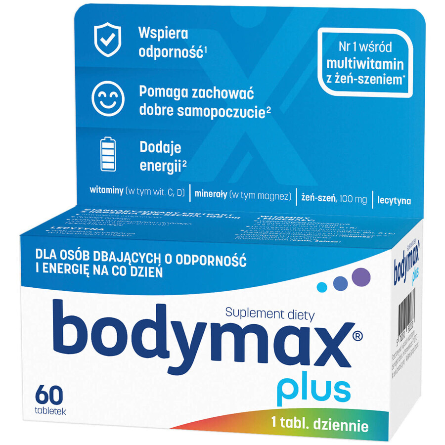 Bodymax Plus Set, 2 x 60 compresse