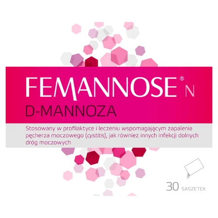 Femannose N, D-mannose, 30 sachets