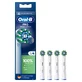 Oral-B Pro Cross Action, replacement tips for Clean Maximiser electric toothbrush, 4 pieces