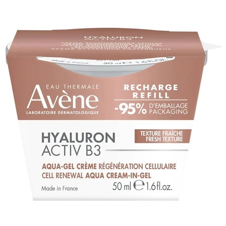 Avene Hyaluron Hyaluron Activ B3, gel-crema regenerador celular, 50 ml