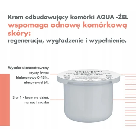 Avene Hyaluron Hyaluron Activ B3, gel-crema regenerador celular, 50 ml