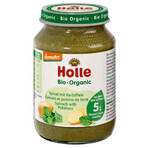 Holle Piatto biologico, spinaci e patate, dopo 4 mesi, 190 g