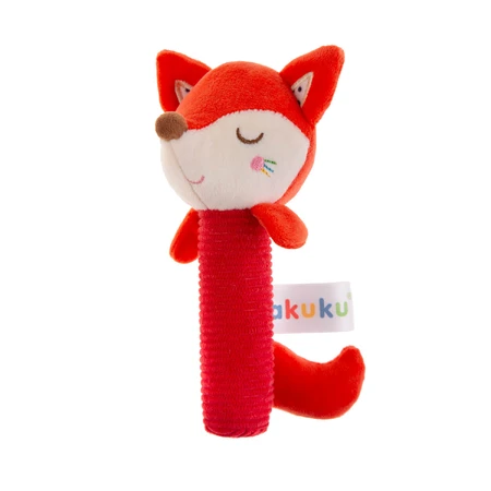 AKUKU, Kuschelrassel, Fuchs, A0643, ab Geburt, 1 Stück