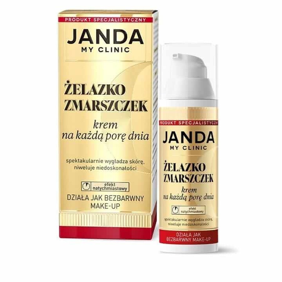 Janda My Clinic set, Gold C Premium multitasking day and night cream 50 ml + Wrinkle Iron all day cream 30 ml