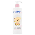 Linomag Emollients, bath oil for babies and children from 1 month, 400 ml + protection cream, 15 ml free