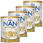 Set Nestle NAN Supremepro 2 HMO, latte di proseguimento per bambini oltre i 6 mesi, 4 x 800 g Set Nestle NAN Supremepro 2 HMO, latte di proseguimento per bambini oltre i 6 mesi, 4 x 800 g