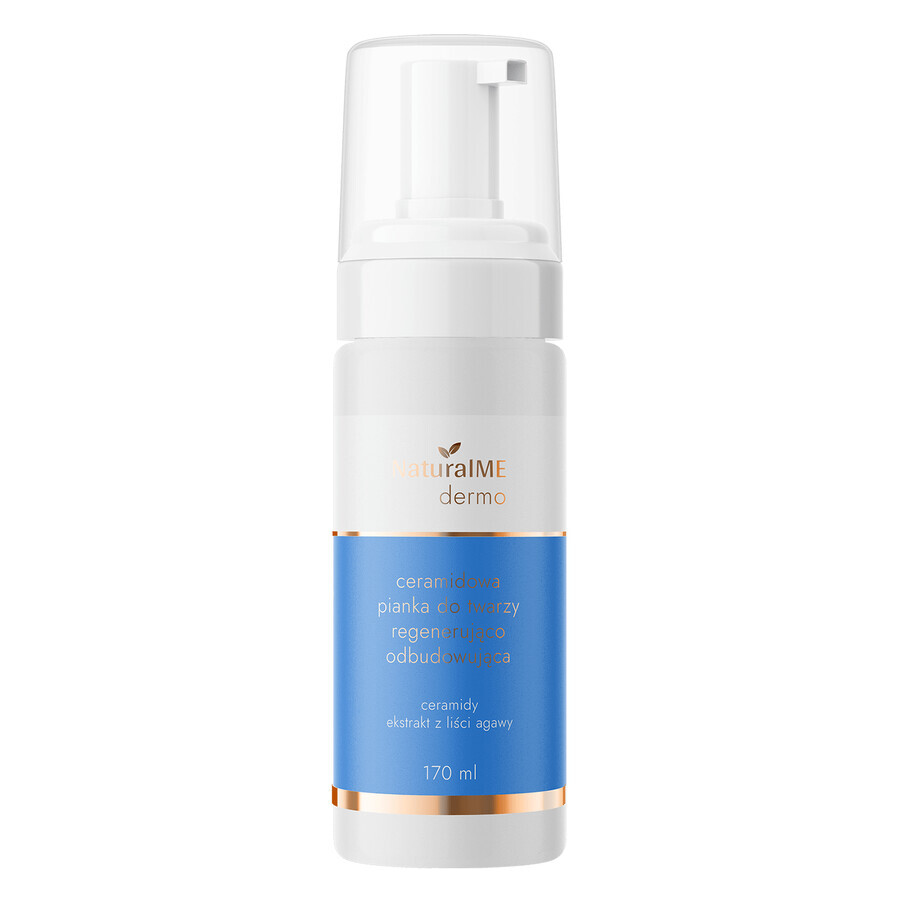 NaturalME Dermo, mousse de céramides, régénération et reconstruction, 170 ml