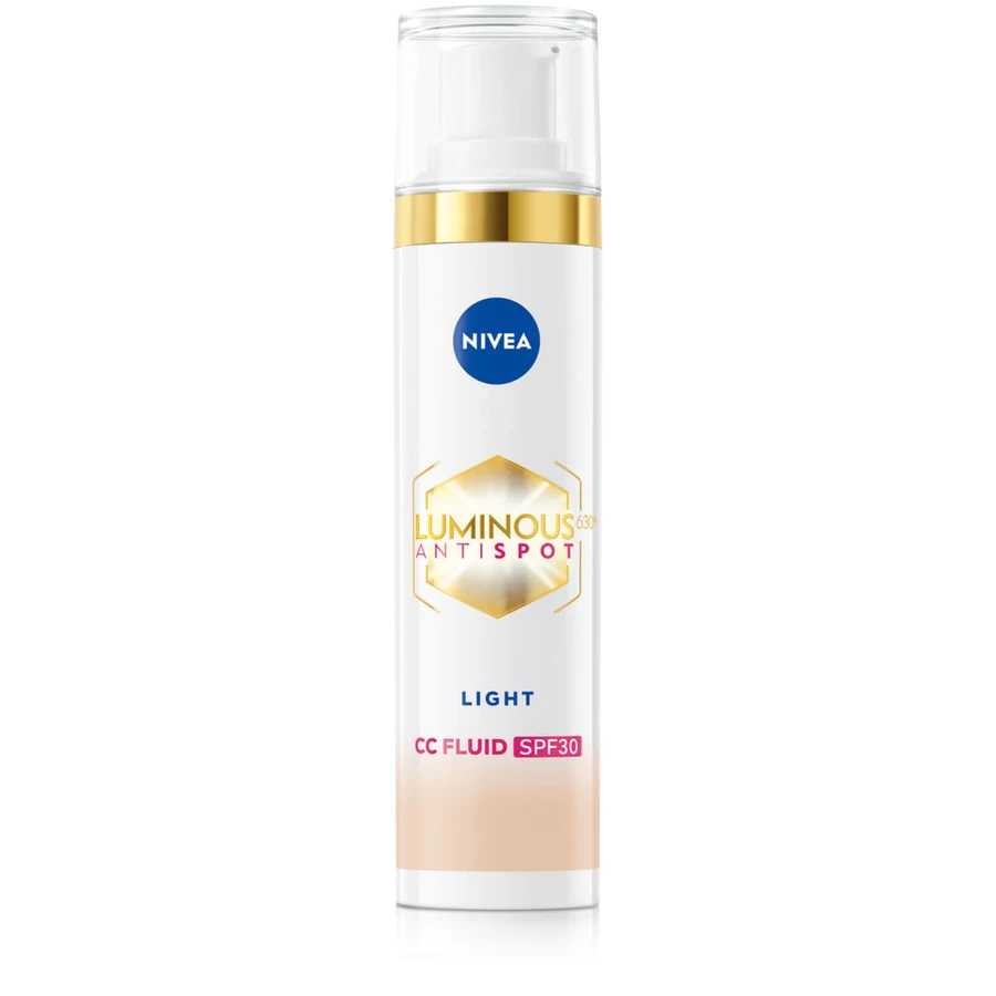 Nivea Luminous Anti Spot 3-in-1 Anti-Pigmentation CC Cream, Luminous, SPF 30, 40 ml