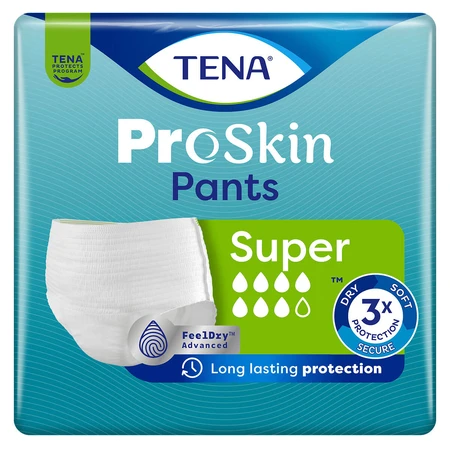 Tena Pants ProSkin, absorbent briefs, size M, 80-110 cm, Super, 30 pieces