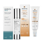 Set Sesderma, Azelac, gel hidratant cu acid azelaic, 50 ml + Repaskin Fluido Invisible, protecție solară facială ușoară, SPF 50, 50 ml pentru 1 penny Set Sesderma, Azelac, gel hidratant cu acid azelaic, 50 ml + Repaskin Fluido Invisible, protecție solară facială ușoară, SPF 50, 50 ml pentru 1 penny