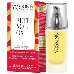 Yoskine Retinolox, konzentriertes Serum zur Reduzierung von tiefen Falten und Verfärbungen, Nacht, 50 ml.