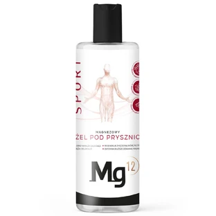 Mg12 Sport Duschgel mit Magnesium und Bishofit, 200 ml