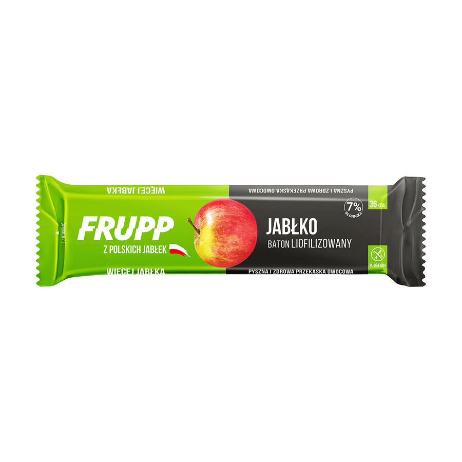 Celiko Frupp, gevriesdroogde stick, appel, zonder toegevoegde suiker, 9 g KORTE DATUM DATUM