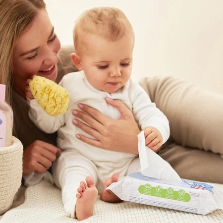 Toallitas húmedas Bambino 3 en 1, 57 unidades