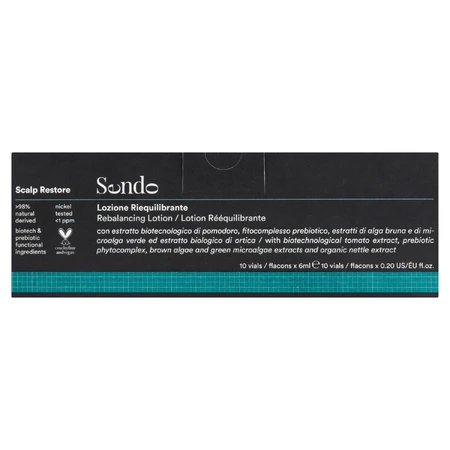 Sendo Scalp restore traitement séborégulateur intensif en flacons, 10 x 6 ml