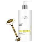 Apis Professional Ceramide Repair, Émulsion nettoyante douce pour le visage aux céramides et au bêta-glucane, 500 ml + massage facial jade, 1 gratuit Apis Professional Ceramide Repair, Émulsion nettoyante douce pour le visage aux céramides et au bêta-glucane, 500 ml + massage facial jade, 1 gratuit