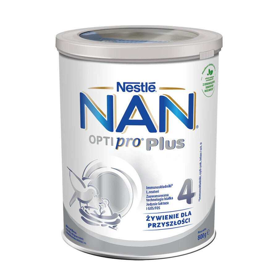 Nestle NAN Optipro Plus 4, modified milk for children over 2 years, 4 x 800 g