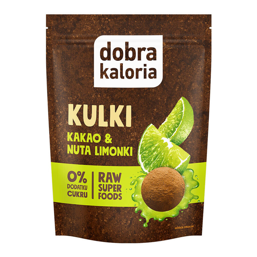 Good Kaloria Balls, cocoa and a hint of lime, no added sugar, 65 g