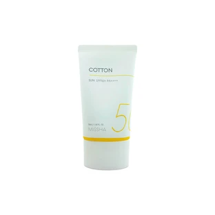 Missha All Around Safe Crema protectora solar de algodón, FPS 50+, 50 ml