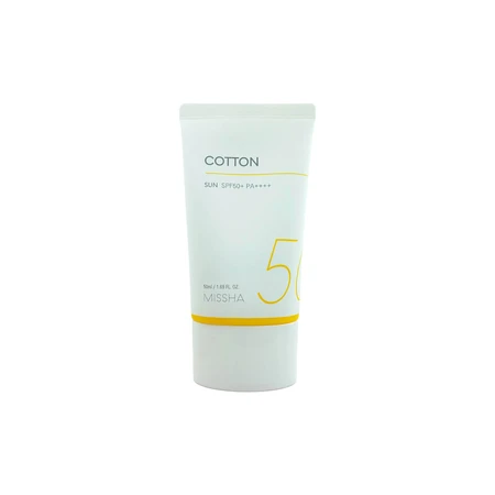 Missha All Around Safe Crema protectora solar de algodón, FPS 50+, 50 ml