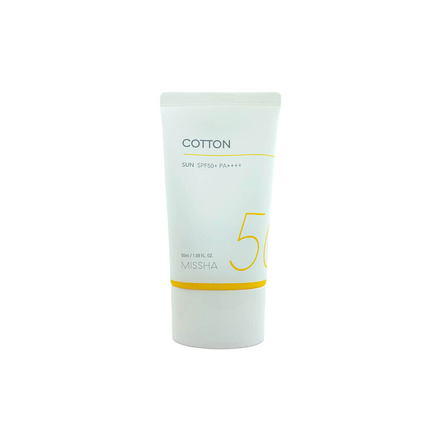 Missha All Around Safe Safe Block Cotton Sun Protection Cream SPF 50+ 50 ml