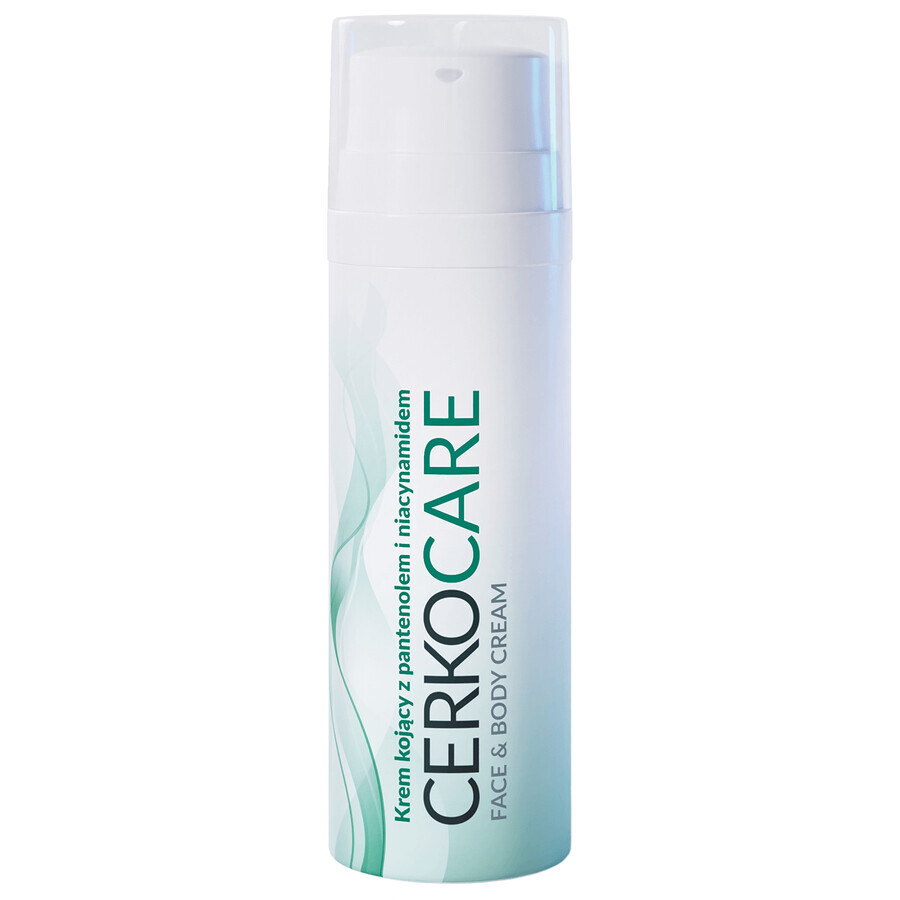 Cerkocare crema lenitiva con pantenolo e niacinamide, 50 ml