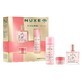 Nuxe Bestsellers set Huile Prodigieuse Florale, dry oil, 50 ml + soothing 3-in-1 micellar water, 100 ml + rose lip balm, 15 g