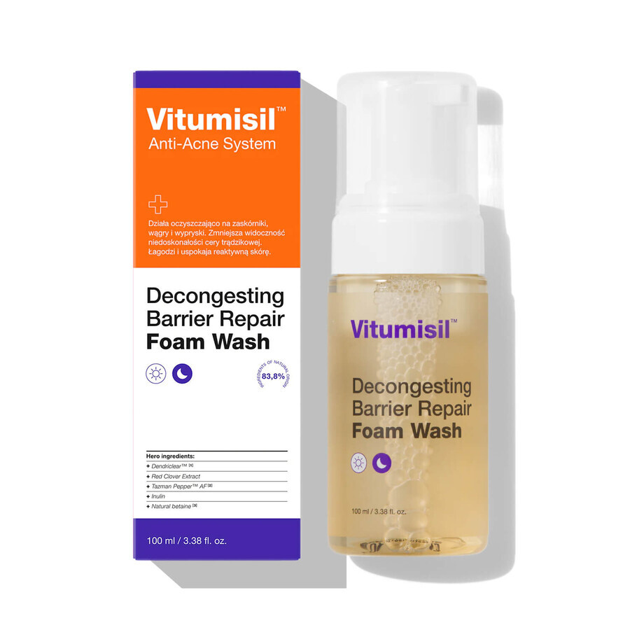Vitumisil Decongestionare Barrier Repair, spumă facială, 100 ml