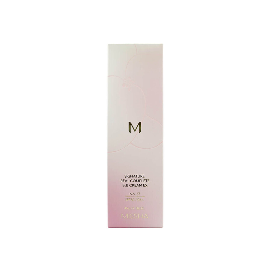 Missha Signature Real Complete BB cream, SPF 30, No. 23, 45 g Missha Signature Real Complete BB cream, SPF 30, No. 23, 45 g