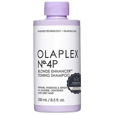 Olaplex No. 4P, paarse shampoo voor blond haar, 250 ml