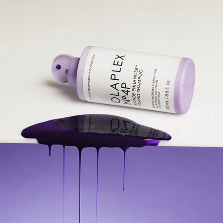 Olaplex No. 4P, paarse shampoo voor blond haar, 250 ml