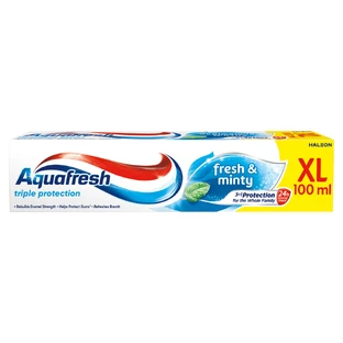 Pasta dentífrica Aquafresh Fresh and Minty 100 ml