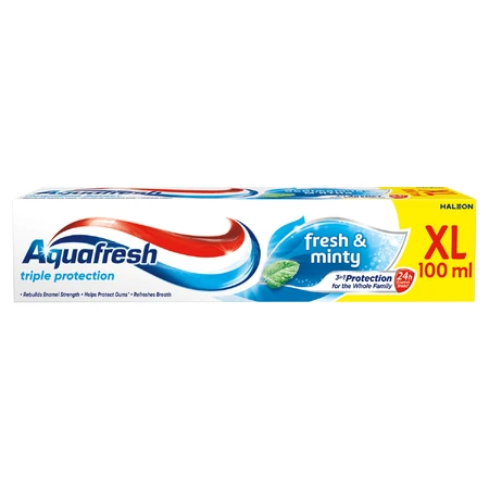 Pasta dentífrica Aquafresh Fresh and Minty 100 ml