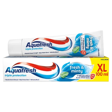 Pasta dentífrica Aquafresh Fresh and Minty 100 ml