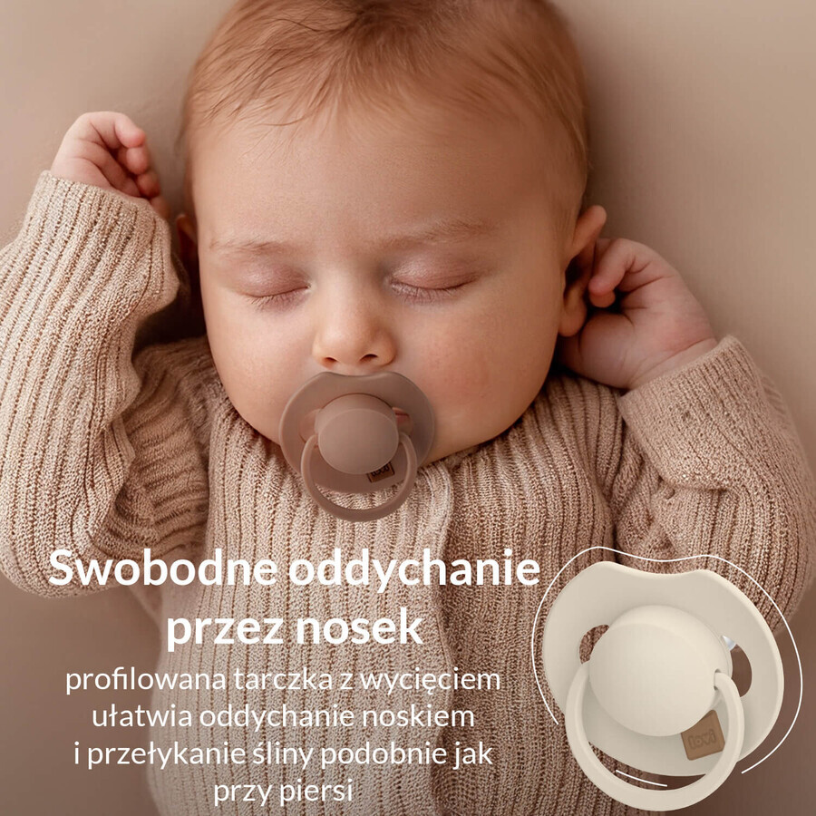 Lovi Prime, pacifier, silicone, dynamic, pistachio/green, 34/414, 6-18 months, 2 pcs