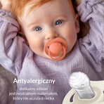 Lovi Prime, pacifier, silicone, dynamic, pistachio/green, 34/414, 6-18 months, 2 pcs