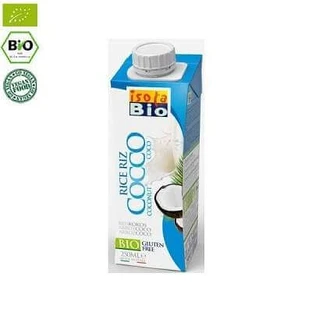 Organic vegetable rice drink with coconut Isola Bio, 250 ml, AbaFoods