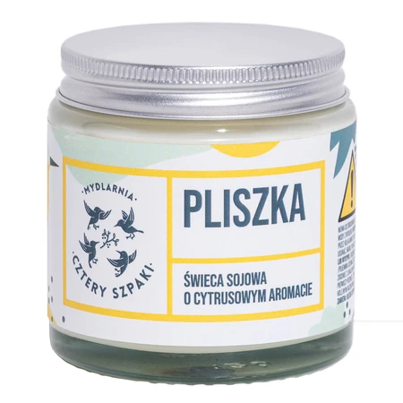 Four Spikes Pliszka, soy candle with citrus, 120 g