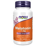 Now Foods Melatonin, melatonina 1 mg, 100 comprimidos