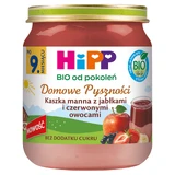 HiPP Homemade Deliciousness Organic, semolina porridge with apples and red fruits, after 9 months, 200 g