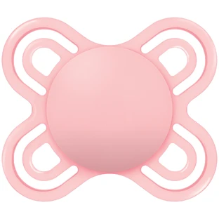 MAM Perfect, Schnuller, Silikon, kieferorthopädisch, kieferorthopädisch, matt unbedruckt, Mädchen, ab Geburt, 1 Stück