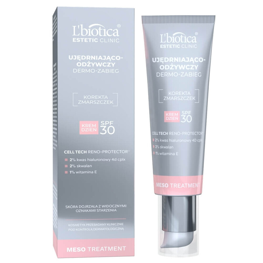 L'Biotica Aesthetic Clinic Meso kit, firming and revitalizing day dermo-treatment, SPF 30, 35 ml + firming and revitalizing night dermo-treatment, SPF 30, 35 ml