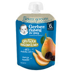 Gerber dessert en tube, poires, pruneaux, après 6 mois, 16 x 80 g Gerber dessert en tube, poires, pruneaux, après 6 mois, 16 x 80 g