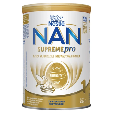 Nestlé NAN Supremepro 1 HMO, leche para bebés desde el nacimiento, 400 g