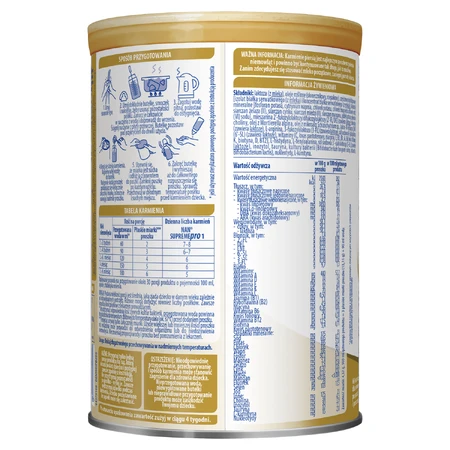 Nestlé NAN Supremepro 1 HMO, leche para bebés desde el nacimiento, 400 g