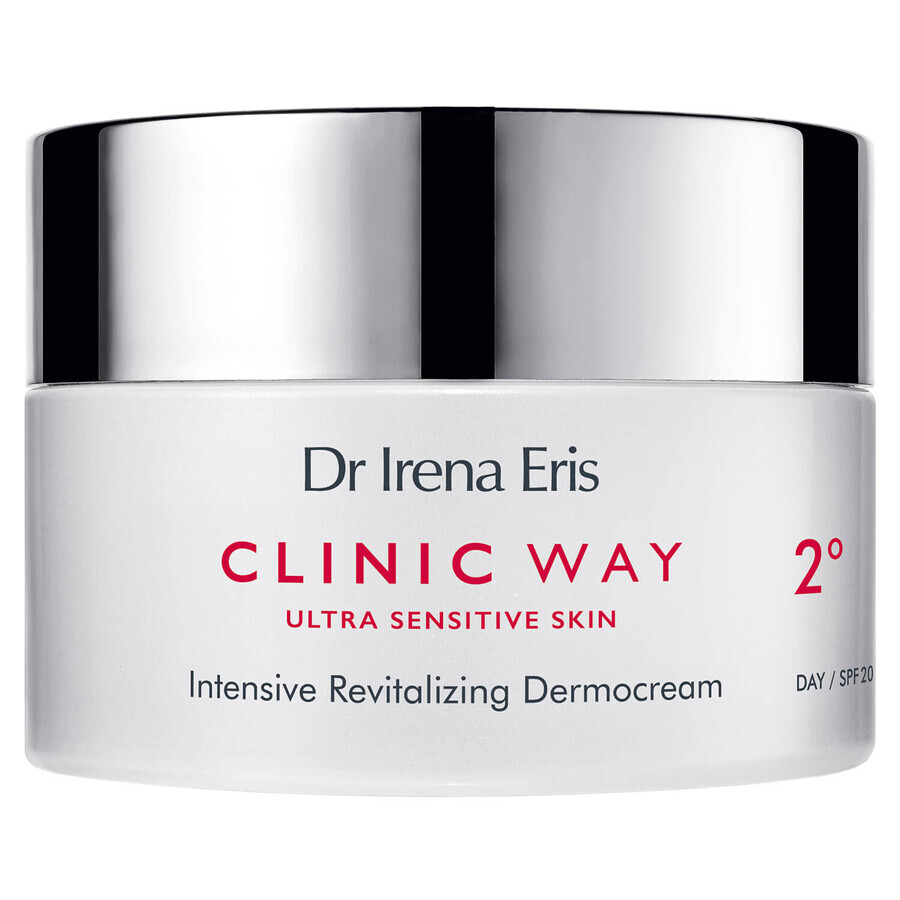 Dr. Irena Eris Clinic Way 2°, Intensely Revitalizing Dermocream 50 ml + Anti-Fatigue Eye Dermocream 15 ml + Night Dermocream 25 ml free