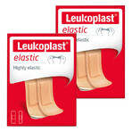 Set Leukoplast Elastic, sparadrap avec pansement, 2 tailles, 2 x 20 pièces Set Leukoplast Elastic, sparadrap avec pansement, 2 tailles, 2 x 20 pièces