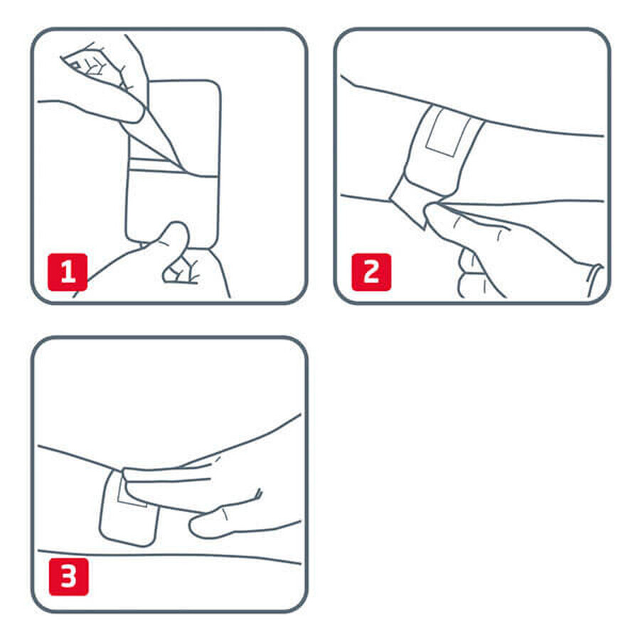 Set Leukoplast Elastic, sparadrap avec pansement, 2 tailles, 2 x 20 pièces